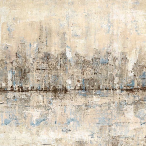 Main Product Photo of Impressionist Skyline II Painting by Tim O'Toole