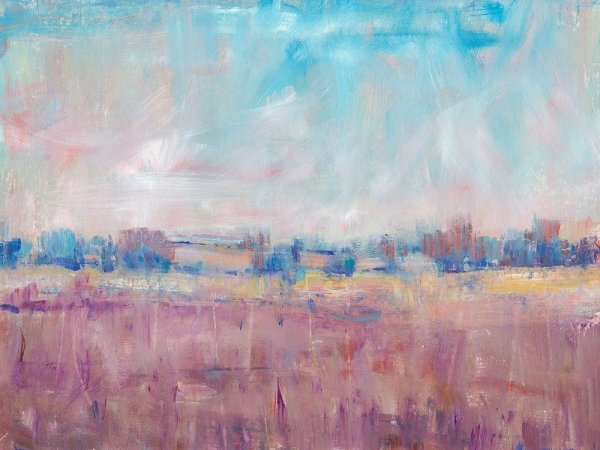 Main Product Photo of Indigo Gathering I Painting by Tim O'Toole