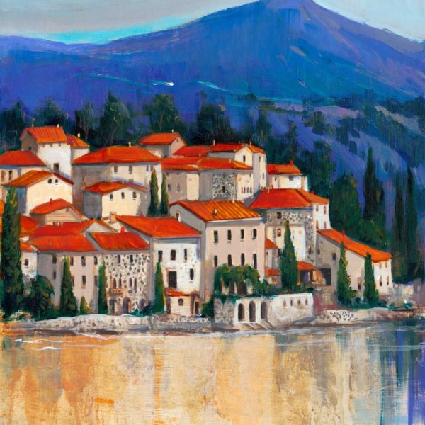 Main Product Photo of Italian Village II Painting by Tim O'Toole
