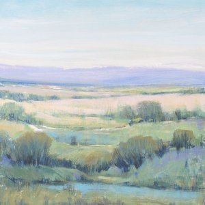 Lavender Horizon I Oil painting by Tim O'Toole