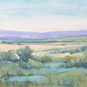Lavender Horizon II by Tim O'Toole Oil Painting