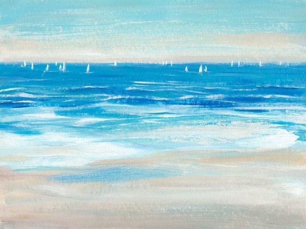 Main Product Photo of Low Cerulean Tide II Painting by Tim O'Toole