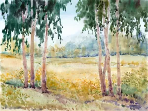 Luminous Meadow II Oil Painting by Tim O'Toole - Bestsellers