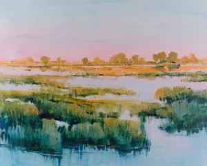 Marshland View I by Tim O'Toole Oil Painting