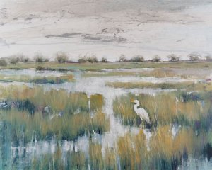 Marshland View VI by Tim O'Toole Oil Painting