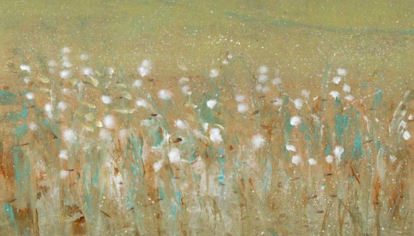 Meadow Blossoms II by Tim O'Toole - Hand-Painted Oil Painting Reproduction
