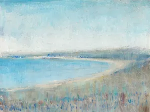 Misty Bay View II Oil Painting by Tim O'Toole - Contemporary