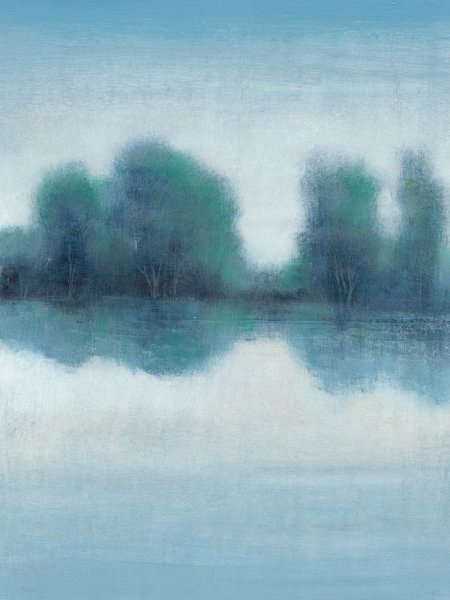 Main Product Photo of Misty Blue Morning II Painting by Tim O'Toole