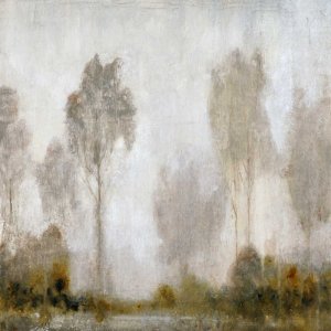Misty Marsh I by Tim O'Toole Oil Painting