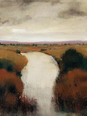 Misty River I Oil Painting by Tim O'Toole - Contemporary