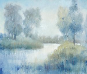 Morning at the Pond II by Tim O'Toole Oil Painting