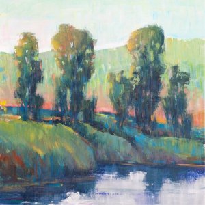 Morning Lightscape I by Tim O'Toole Oil Painting
