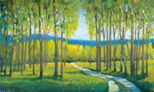 Morning Stroll I by Tim O'Toole Oil Painting