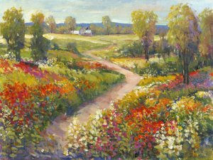 Morning Walk II by Tim O'Toole Oil Painting