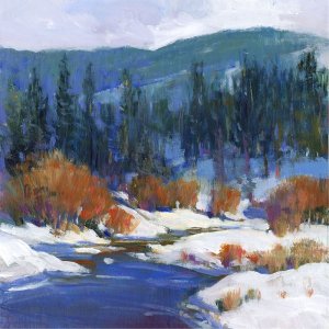 Mountain Creek I Oil painting by Tim O'Toole