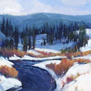 Mountain Creek II by Tim O'Toole Oil Painting