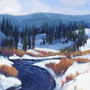 Mountain Creek II Oil Painting by Tim O'Toole - Contemporary