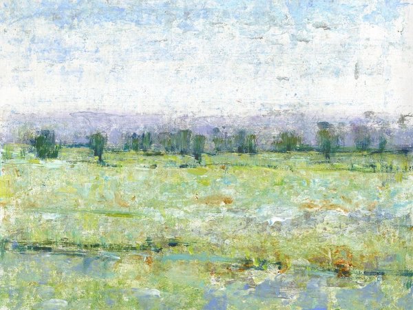 Mountain Impressions I by Tim O'Toole - Hand-Painted Oil Painting Reproduction