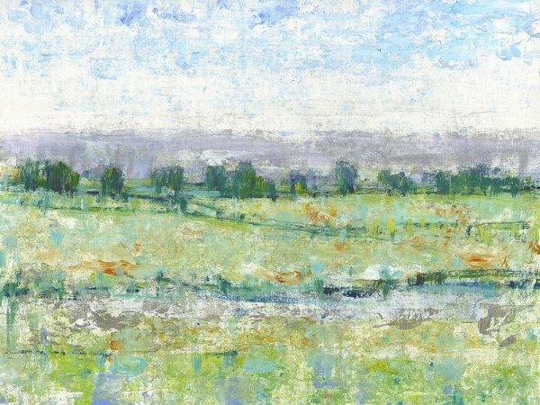 Mountain Impressions II by Tim O'Toole - Hand-Painted Oil Painting Reproduction