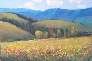 Mountain Pass I by Tim O'Toole Oil Painting