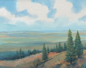 Mountain Top I by Tim O'Toole Oil Painting