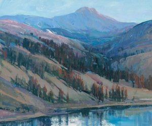 Mountain Vista I Oil Painting by Tim O'Toole - Contemporary