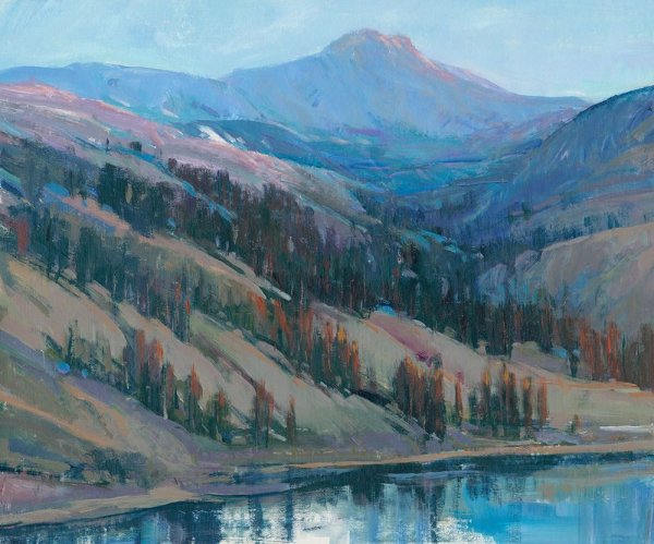 Main Product Photo of Mountain Vista I Painting by Tim O'Toole