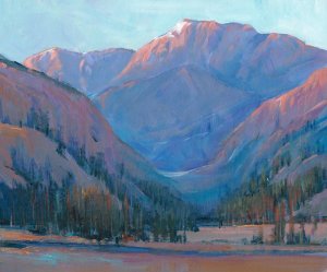 Mountain Vista II by Tim O'Toole Oil Painting