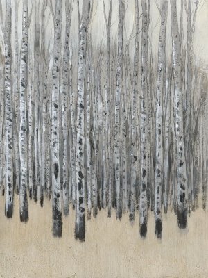 Neutral Aspen I by Tim O'Toole Oil Painting