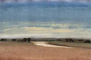 New Land I Oil Painting by Tim O'Toole - Contemporary