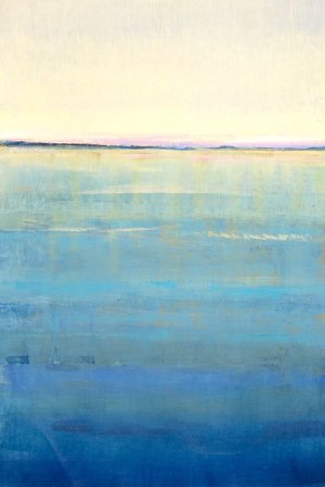 Ocean Blue Horizon I Oil painting by Tim O'Toole
