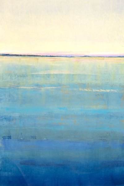 Ocean Blue Horizon I by Tim O'Toole - Hand-Painted Oil Painting Reproduction