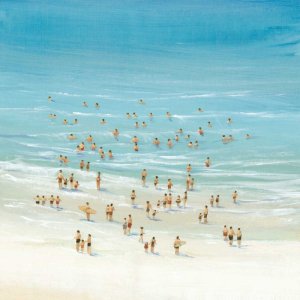 Ocean Swim II by Tim O'Toole Oil Painting
