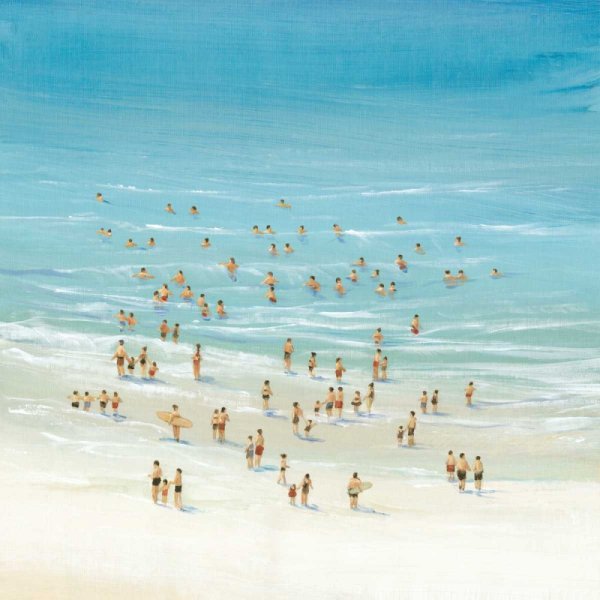 Ocean Swim II by Tim O'Toole - Hand-Painted Oil Painting Reproduction