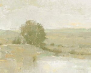Ochre Riverbank I by Tim O'Toole Oil Painting