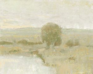 Ochre Riverbank II by Tim O'Toole Oil Painting