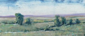 Off the Road I Oil Painting by Tim O'Toole - Contemporary