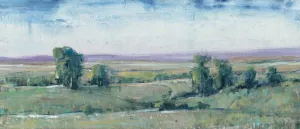 Off the Road I Oil Painting by Tim O'Toole - Contemporary
