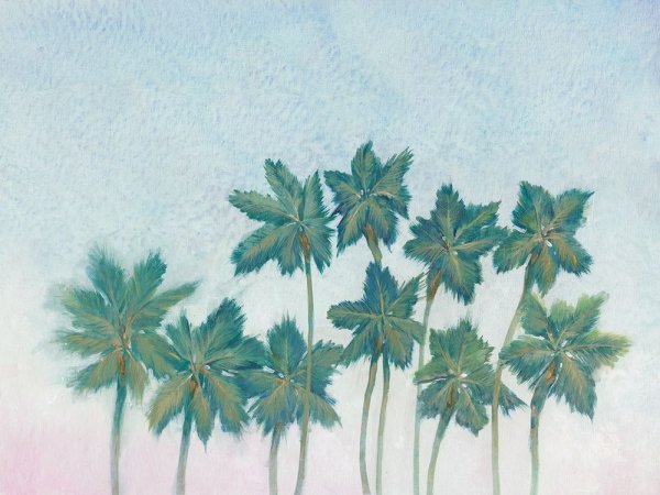 Main Product Photo of Palm Treeline I Painting by Tim O'Toole