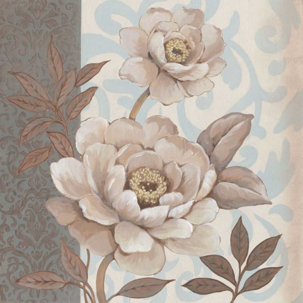 Parisian Peony II by Tim O'Toole - Hand-Painted Oil Painting Reproduction