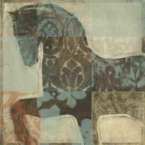 Patterned Horse I by Tim O'Toole Oil Painting
