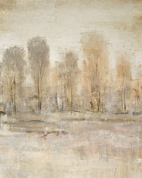 Peaceful Forest II by Tim O'Toole - Hand-Painted Oil Painting Reproduction