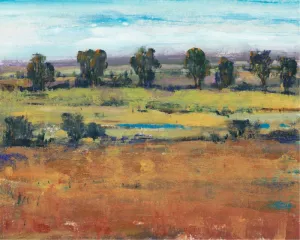 Planting Time II Oil Painting by Tim O'Toole - Contemporary