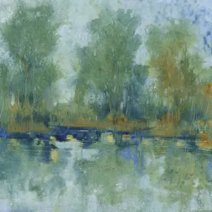 Pond Reflection II by Tim O'Toole Oil Painting