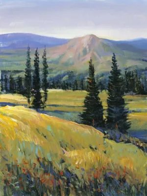 Purple Mountain Majesty II Oil Painting by Tim O'Toole - Bestsellers