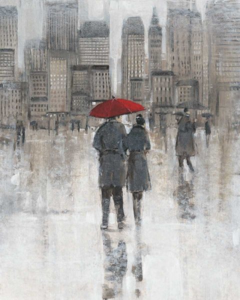 Main Product Photo of Rain in The City I Painting by Tim O'Toole