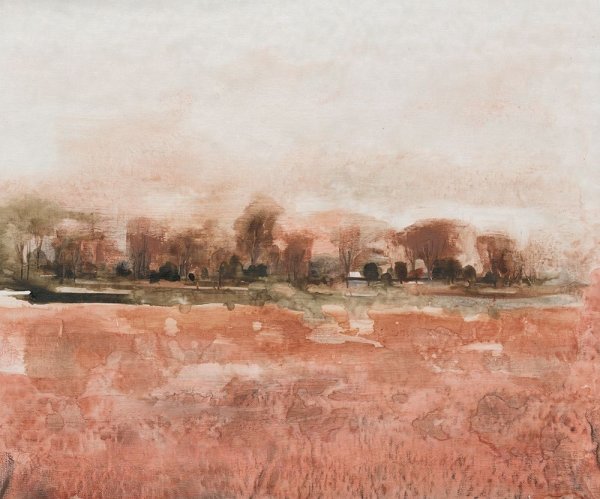 Red Soil II by Tim O'Toole - Hand-Painted Oil Painting Reproduction