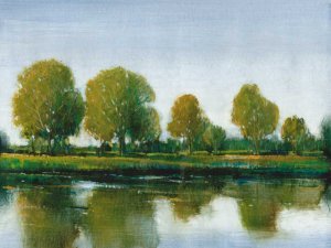 River Reflections II by Tim O'Toole Oil Painting