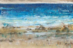 Rocky Shoreline I by Tim O'Toole Oil Painting