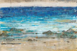 Rocky Shoreline II by Tim O'Toole Oil Painting